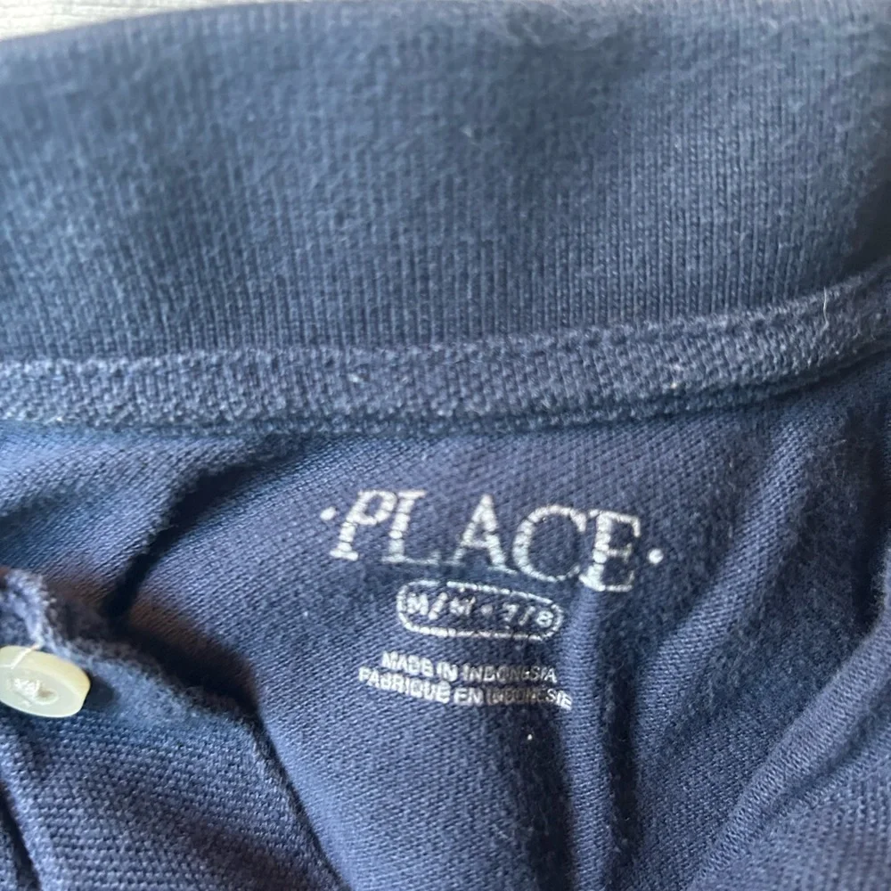The Children’s Place Navy Blue Uniform Polo Shirt Boys Size 7/8 M School Uniform